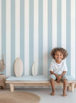 Baby Blue Stripes