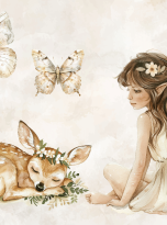 Fototapeta Wróżka i Sarenka Mini