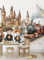 Szkoła Magii mural wizka 1