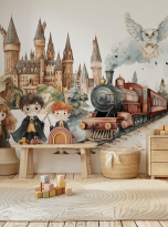 Szkoła Magii mural wizka 2