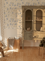 Blue Country Flowers wizka 1