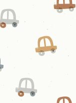 Seamless,Vector,Pattern,With,Cute,Cars,On,Milk,Background,For