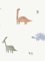 Seamless,Pattern,With,Little,Dinosaurs,And,Plants,For,Fabric,,Typography