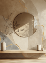 Fototapeta Modern Beige Boho 2